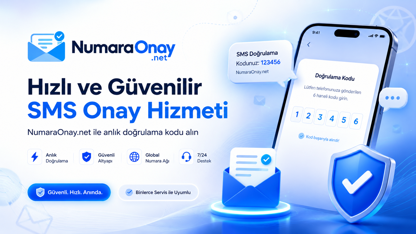Hızlı ve Güvenilir SMS Onay Hizmeti | NumaraOnay